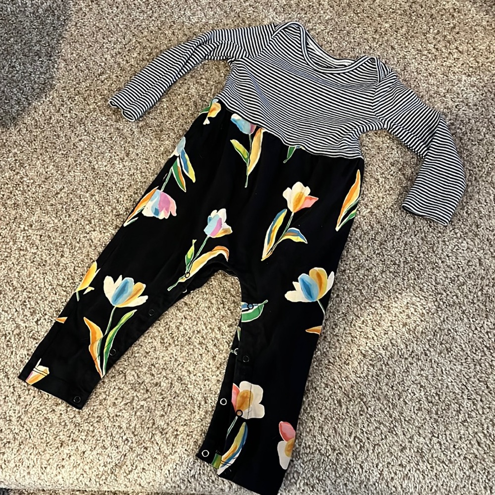 Tea collection baby romper